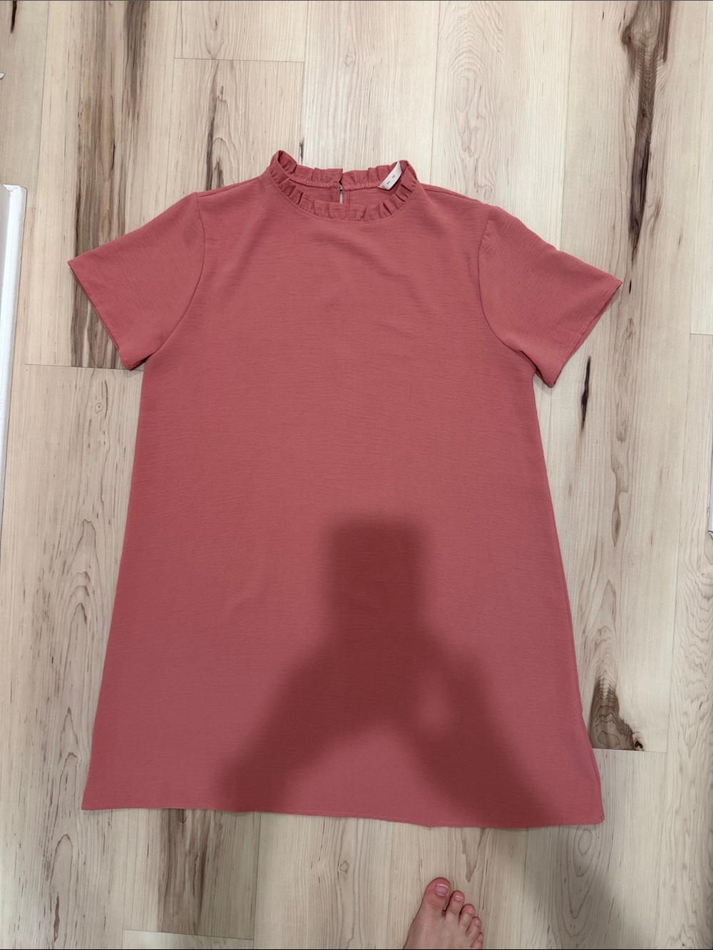 Mrs Ruffle Neck Dress